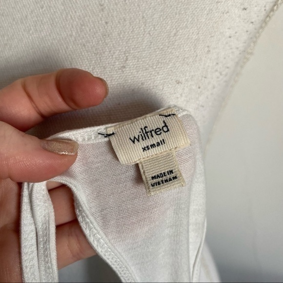 Wilfred • White Scoop Neck Tank Top - Picture 6 of 7